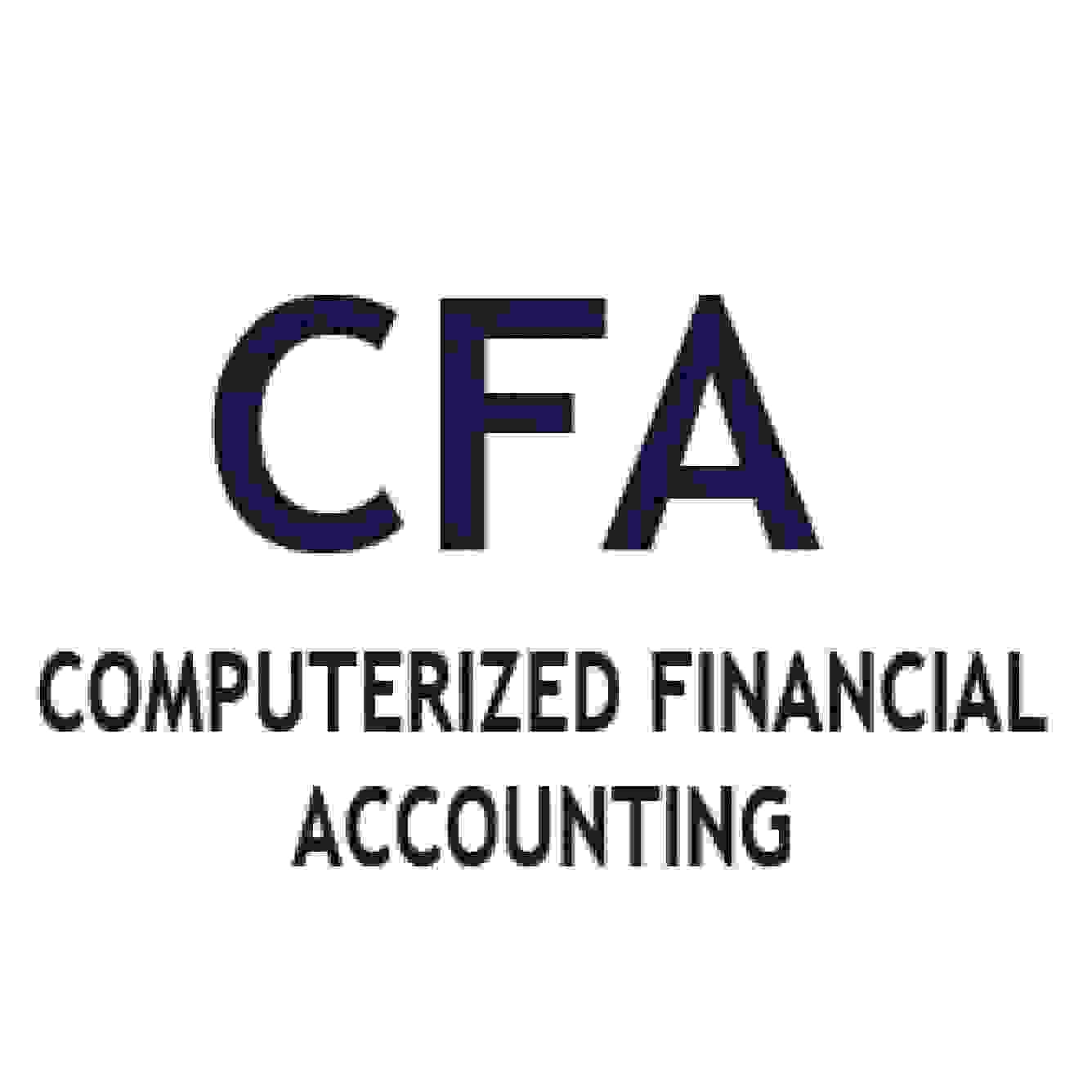 CFA (Computerized Financial Accounting)
