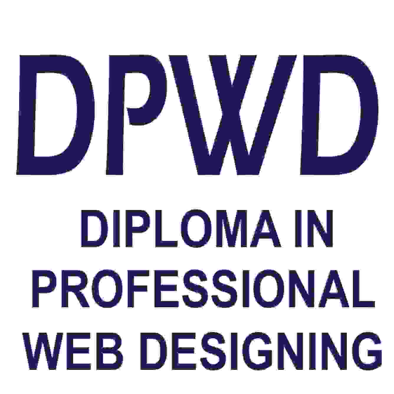 DPWD (Diploma In Professional Web Designing)