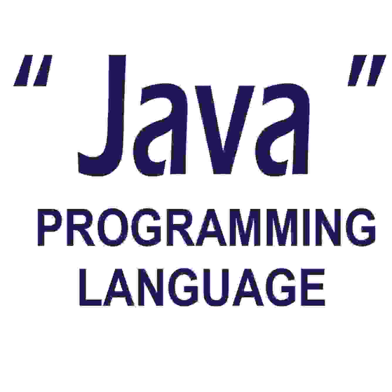 Prgramming Lang - Java